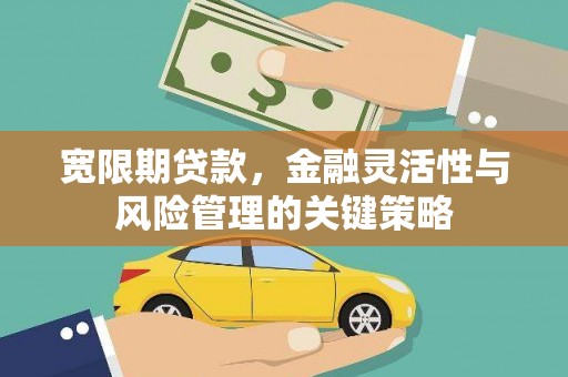 宿州宽限期贷款，金融灵活性与风险管理的关键策略