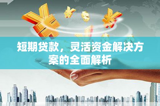 宿州短期贷款，灵活资金解决方案的全面解析