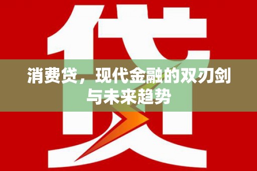 宿州消费贷，现代金融的双刃剑与未来趋势
