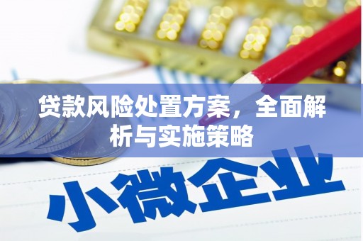 宿州贷款风险处置方案，全面解析与实施策略
